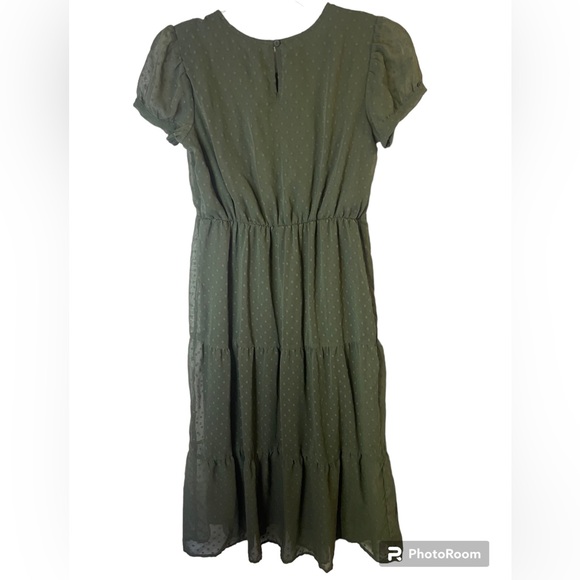 Wonder nation green Boho Two piece xl dress and cream speechless large vest - Picture 2 of 10